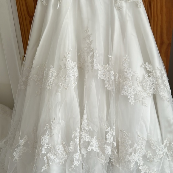 Embroidered Wedding Gown - Picture 8 of 17